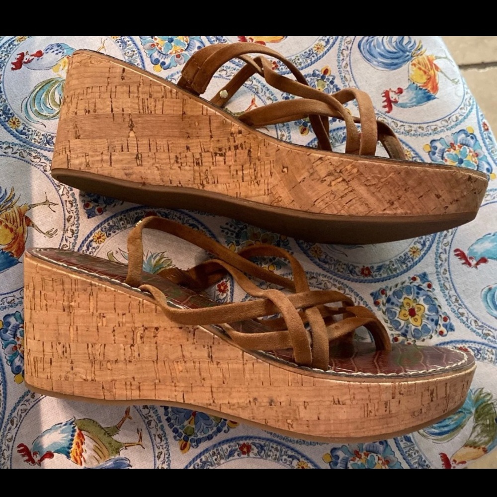 Sam Edelman wedge sandals 9